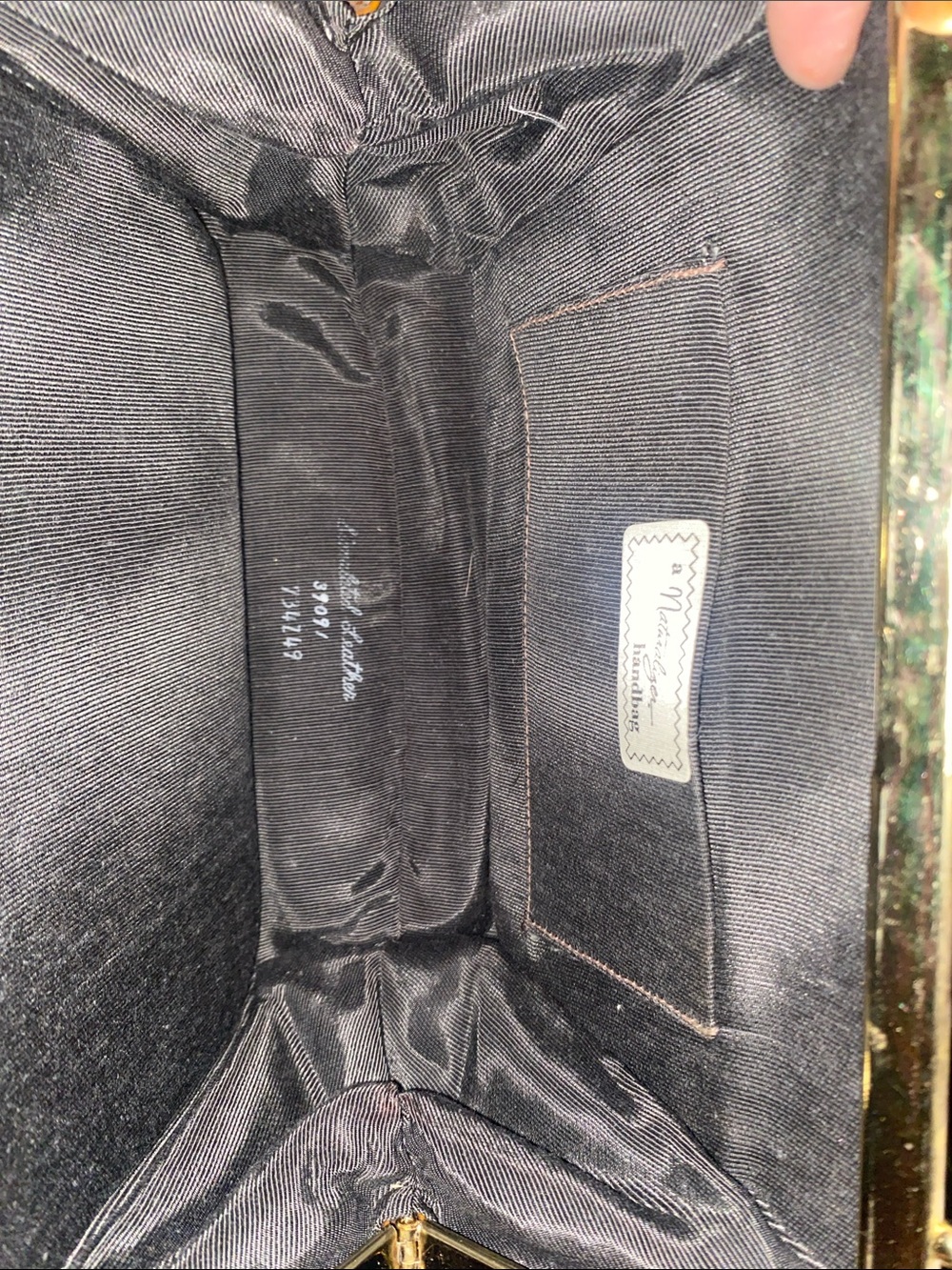 Source Unknown Beige Crossbody Bag with Top Handle - Picture 2 of 4